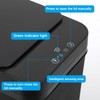 QSFWCSM 2 Pack Bathroom Trash can,Smart Touchless Trash Can,Automatic Motion