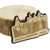 Printtoo Souvenir Wooden Chateau Chaumont France Engraved Fridge Magnet Gift
