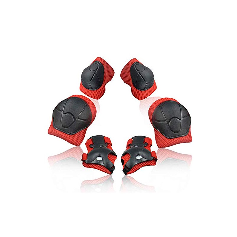 Children Protective Gear Set, 6pcs Adjustable Wrist Guards Protective Gear