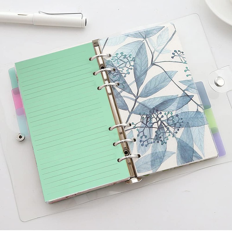 QincLing A5 Refillable Note Paper Set, 1 Pack, 50 Sheets,