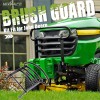 NIXFACE Brush Guard Bumper For John Deere Lawn Tractors X300