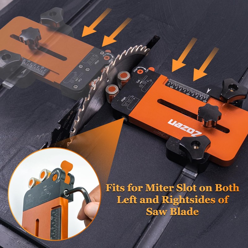 Thin Rip Jig + Feather Boards for Table Saw Jig
