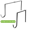 PEUTIER Headstone Wreath Hanger, Adjustable Gravestone Flower Holder Fit for