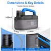 Battery Powered Sprayer 1 Gallon,Rechargeable Electric Pump Sprayer with Adjustable