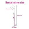 Ceonam 2 Pcs Dental Mirror with Light Tool LED Lighted