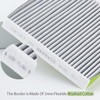 HANN&CO Activated Carbon Woven Stitching HEPA Cabin Air Filter（HCC1011）