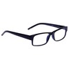 Foster Grant Reading Glasses Sloan Blu Rectangular with Fabric Matching