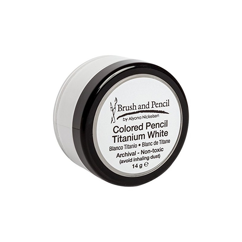 Brush and Pencil Colored Pencil Titanium White