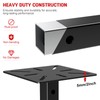 Heavy-Duty Hitch Mount Vise Plate/Bench Grinder Stand Work Table 9.45”x9.45”,
