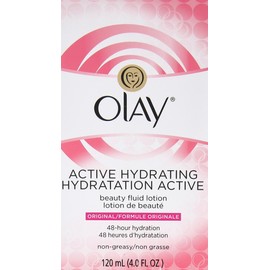 Olay Active Hydrating Beauty Fluid Lotion, 120 mL