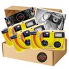 Disposable Camera Bundle with Novocolor APM401004 Single-Use Film Cameras with