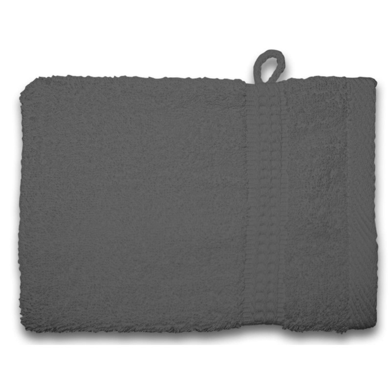 one-home 10er Set Waschhandschuhe Waschhandschuh Waschlappen 16x21 cm Frottee Baumwolle,