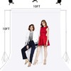 TRLYC White Photography Backdrop - 10 x 10 FT White
