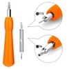 Doorbell Screwdriver Replacement,Double-Ended Screwdriver for Doorbell Replacement Bit Fit for