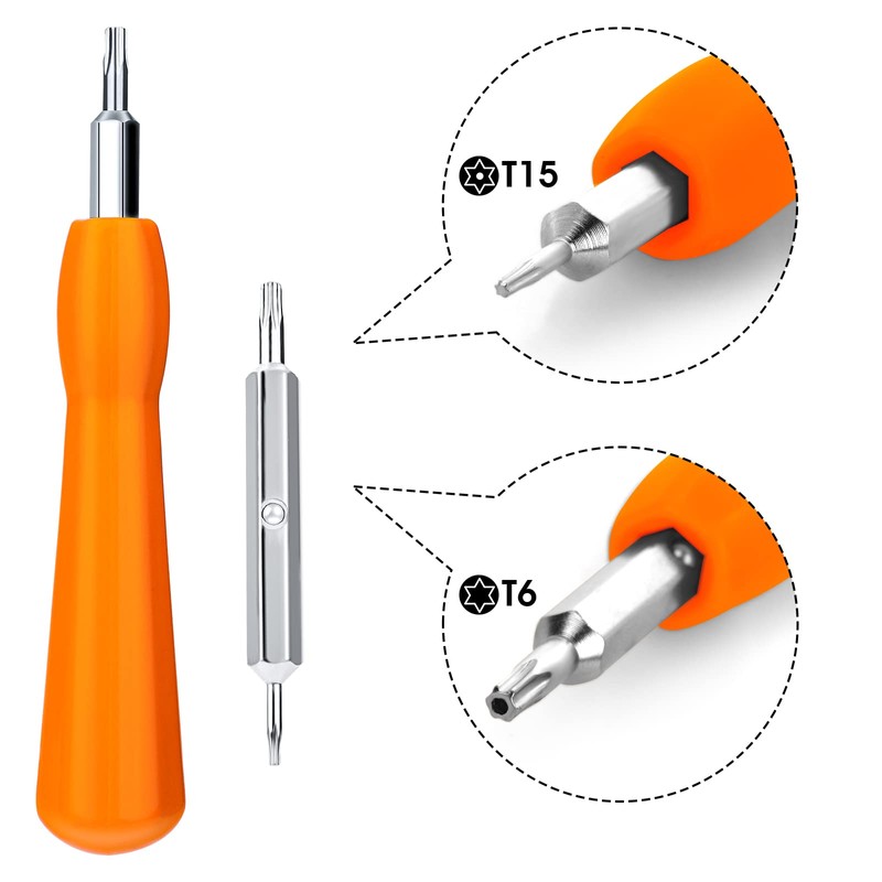 Doorbell Screwdriver Replacement,Double-Ended Screwdriver for Doorbell Replacement Bit Fit for