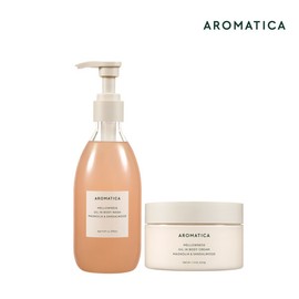 Aromatica Mellowness Magnolia Body Wash + Cream / 아로마티카멜로우니스 매그놀리아 바디워시+크림