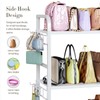 Purse Organizer for Closet, with Bottom Drawer, Extra Large Capacity