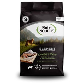 NutriSource Element Series Coastal Plains Dry Dog Food, Turkey, Salmon and Whitefish, 4LB