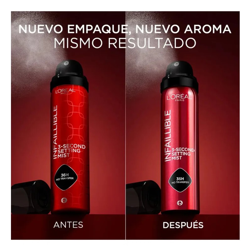 Fijador de maquillaje 24h Infallible de L'Oréal Paris