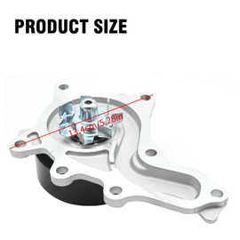 Hoypeyfiy 2 Pcs AW6252 Water Pump Kit With Gasket, Replacement for Toyota RAV4 2009-2018, Replacement for Toyota Camry 2010-2017, Replacement for Toyota Venza 2009-2015