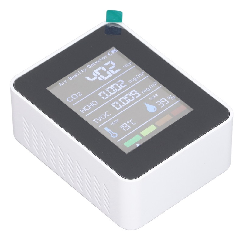 Air Quality Monitor 5 in 1 CO2 TVOC HCHO Temperature