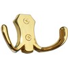 KeyMet GmbH Coat Hooks Wall Hooks 47 Polished Brass