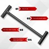 Hinge Adjustment Tool, Door Hinge Bending Wrench Compatible with .180