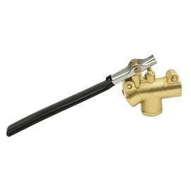 1/4" Carpet Cleaning Wand Angle Valve，Brass Angled Flow Control Valve for Carpet Extractor Upholstery Wand, Angle Valve Handle for Carpet Cleaner