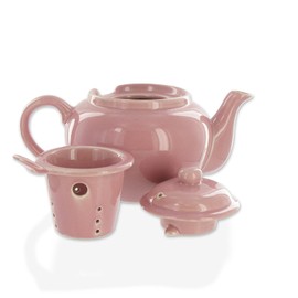 Amsterdam 2 Cup Infuser Teapot - Sierra Rose