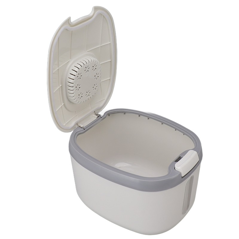 Rice Container Bug Proof Odorless Airtight Rice Box with Clear