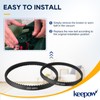 KEEPOW Replacement Belt Compatible with Bissell ProHeat 2X Upright and