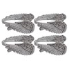 4Pcs Brooch Pin Diamond Angel Wing Pattern Cute Fashion Lapel
