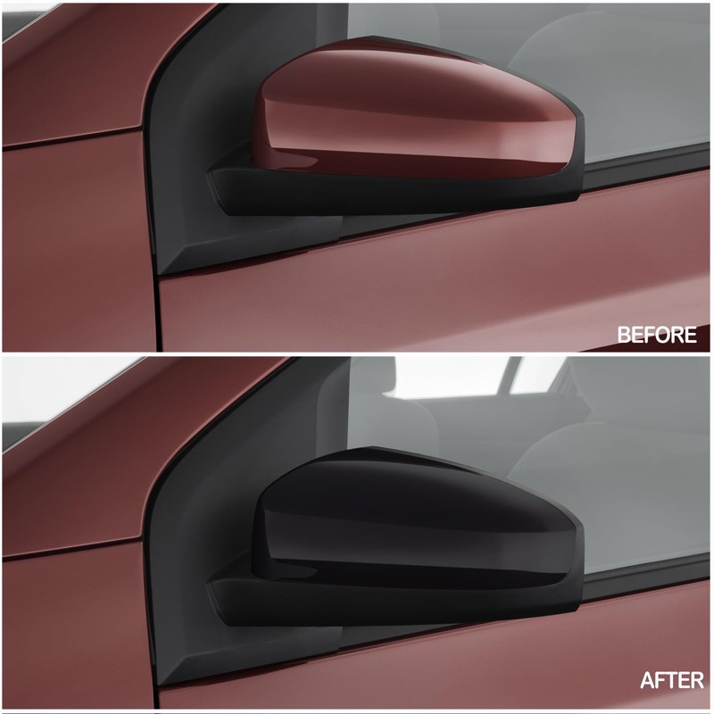 KYYET Gloss Black Side Wing Mirror Cover Cap Compatible with