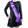 HUBEISIYU 80 & Fabulous Birthday Sash, 80th Birthday Gifts idea