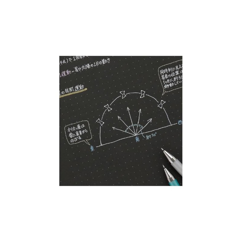 Pilot NFB0240 Black Notebook, B5, Dot Ruled, Notebook Type