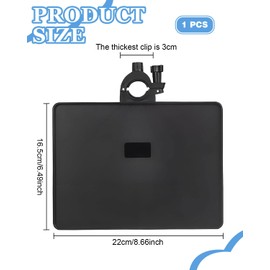 FUGLUS 1 Stück Mikrofonständer Mikrofon Ständer: Ablage für Notenständer Mikrofonständer Zubehör-22 * 16.5CM