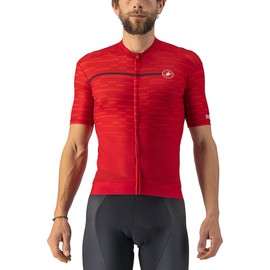 Castelli Insider Jersey - Men's Dark Red, L