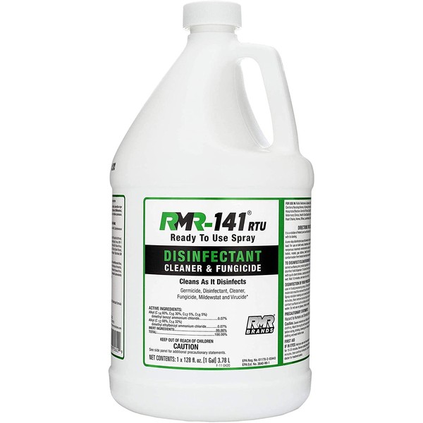 RMR-141 Disinfectant and Cleaner, Kills 99% of Household Bacteria and Viruses, Fungicide Kills Mold & Mildew, EPA Registered, 1 Gallon Bottle.…