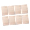 Sosoport 8pcs Taekwondo Wooden Boards for Karate Training Breaking Boards