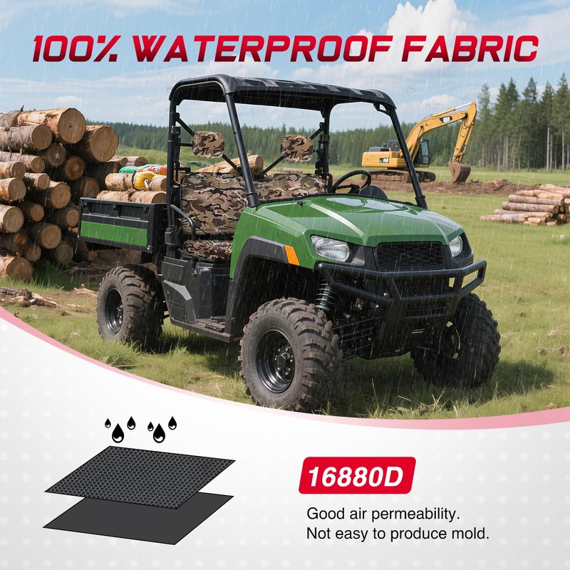 UTV Seat Covers Fit for Polaris Ranger 500 700 800