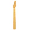 Electric Guitar Neck Yellow Maple Wood 22 Frets Musical Instrument