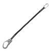 Working Aloft Single Steel Large Hook Elastic String Antifalling Safety