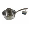 VIKING 3-Ply Stainless Steel/ Sauce Pan Pot with Glass Lid/