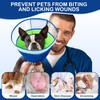 Rinling Dog Cone for Dogs After Surgery, Soft Elizabethan Collar