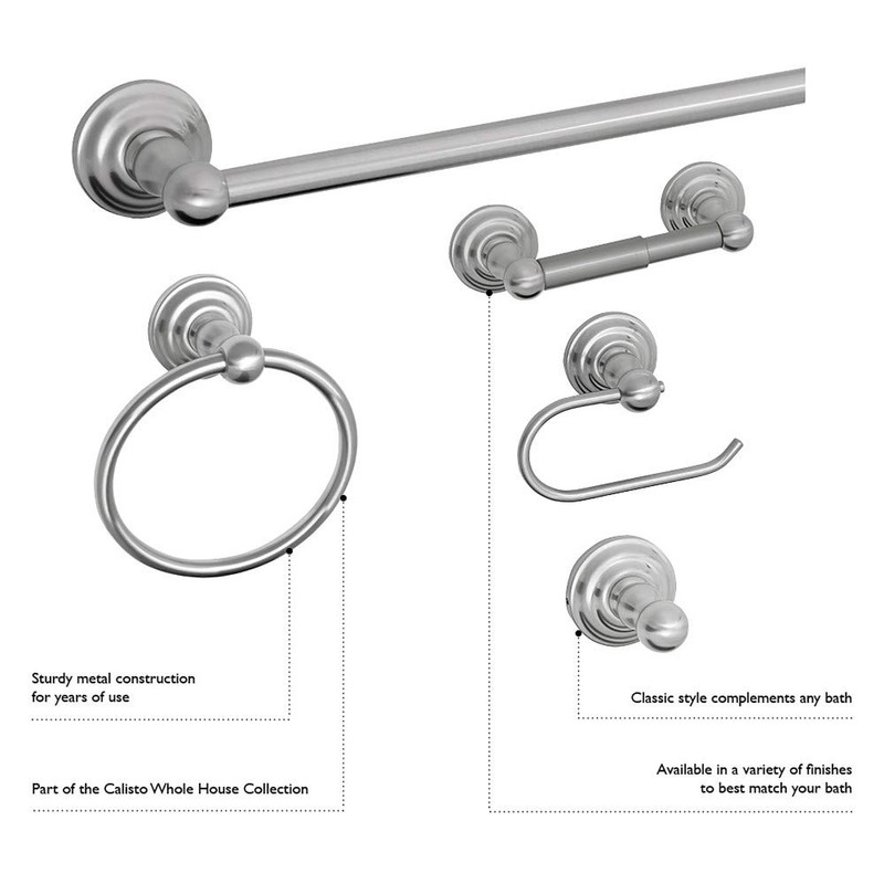 Design House 538421 Calisto Towel Ring, Oil Rubbed Bronze, One