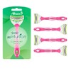 Wilkinson Sword myIntuition Xtreme 3 Comfort Sensitive Women's Disposable Razors,