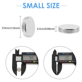 Gjinxi Small Magnets 36PCs, 6x3mm Small Rare Earth Magnets for Collar Stays, Mini Magnets for DIY, Electronic Components, Crafts, Neodymium Magnets for Crafts, Whiteboard, Kitchen