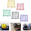 2 PCS Cargo Net,11.8 inch x11.8 inch Rack Elastic Storage