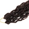 LMZIM 18 inch New Goddess Faux Locs Crochet Hair for