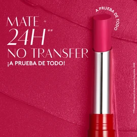 ésika - Labial Colorfix 24h Color Rosa Guerrera 2g, 24 Horas de Color y Suavidad, Labiales Mate 100%, Textura Cremosa, con Pigmentos Impermeables, Aceite de Argán y Manteca de Karité
